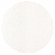 Rund matta 'Hamilton' - Vit