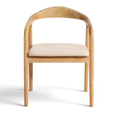 Karmstol 'Aspa' - Natur/beige
