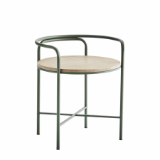 Stol 'Iron' 50cm - Grön/natur