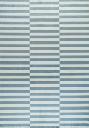 Matta 'Linella' - Grå/Vit