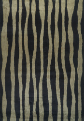 Matta 'Seronis' 200x280 cm - Svart/Beige