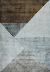 Matta 'Evanille' 200x280 cm - Grå/Brun