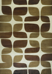 Matta 'Molirae' 200x280 cm - Brun/Beige