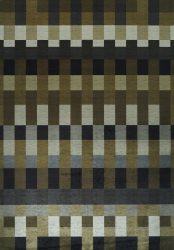 Matta 'Markelo' 200x280 cm - Brun/svart