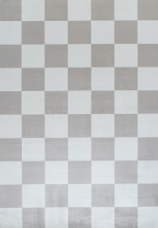 Matta 'Carrano' 160x230 cm - Grå/Vit