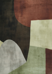 Matta 'Ventaro' 200x280 cm - Brun/Grå