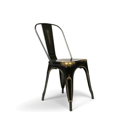 Stol 'Montmartre' - Vintage svart/antik