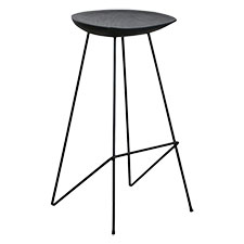 Pall 'Teak' 77cm - Svart