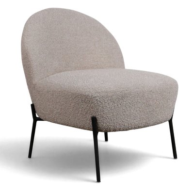Fåtölj 'Gori' - Beige/Bouclé