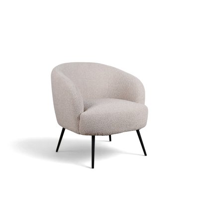 Fåtölj 'Capri' - Beige/Bouclé