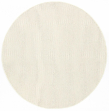 Rund matta 'Coastal' 120cm - Cream