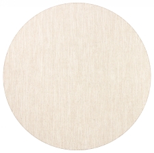 Ullmatta 'Otago' Rund 160cm - Beige