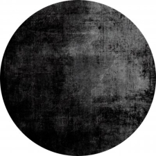 Rund Matta 'Lynton' 180cm - Svart
