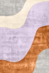 Wiltonmatta 'Barcelona' 160x230cm - Lavender