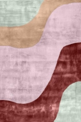 Wiltonmatta 'Barcelona' 200x280cm - Rosa