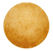 Runda Matta 'Aranga Super Soft' 200cm - Gul
