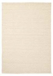 Ullmatta 'Ovelia' 160x230cm - Beige/vit