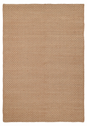 Ullmatta 'Ovelia' 200x290cm - Brun/vit