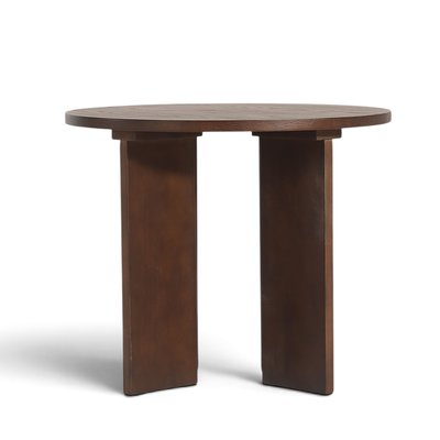 Soffbord 'Créme' Runt 55 cm - Valnöt