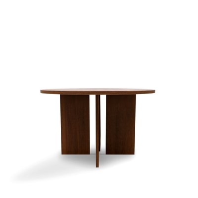 Soffbord 'Créme' Runt 75cm - Valnöt