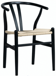 Stol 'Alta' - Svart/Beige