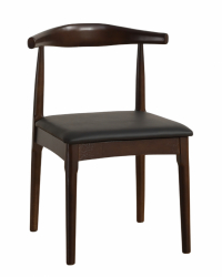 Stol 'Fager' - Valnöt/Svart