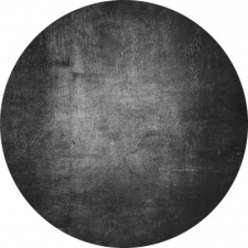 Rund Matta 'Serifos' 120cm - Mörkgrå
