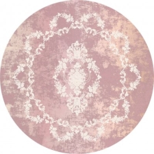 Rund Matta 'Nefta' 160cm - Rosa