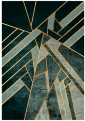 Wiltonmatta 'Amasra' 290x390cm - Grön
