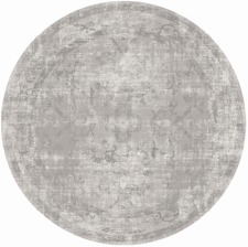 Rund Matta 'Gombalia' 120cm - Grå