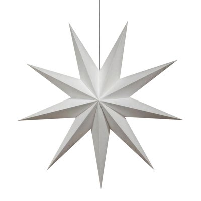 Adventsstjärna 'Vintergatan' 118cm - Vit
