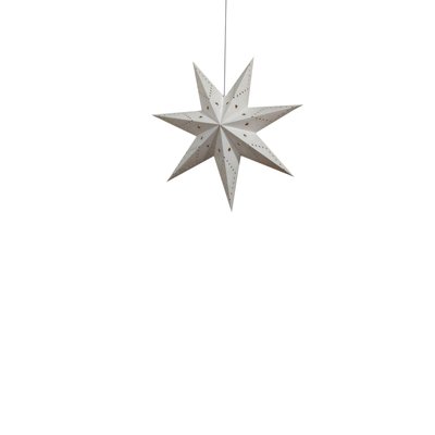 Adventsstjärna 'Skimra' 45cm - Vit