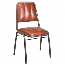 Stol 'Brooke' - Vintage/Läder