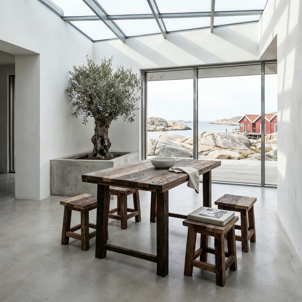 Matbord 'Birka' 120x75cm - Vintage