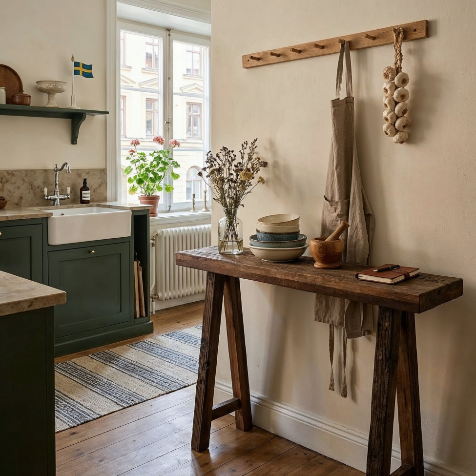 Sidobord 'Birka' 100cm - Vintage