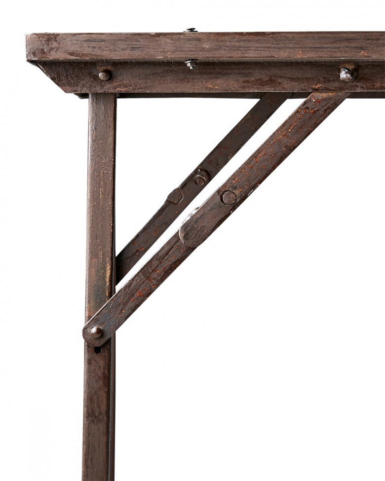 Hopfällbart bord 'Treasure' 150x62cm - Återvunnet trä
