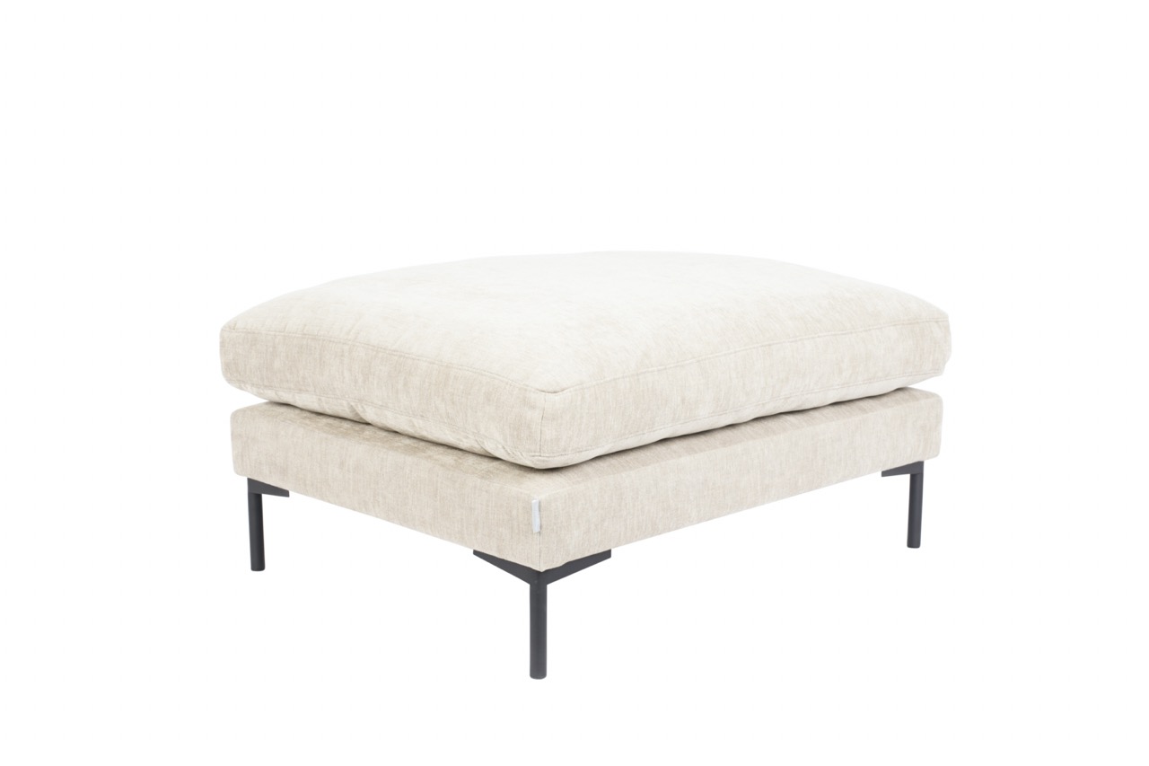 fotpall 'love seat' - beige