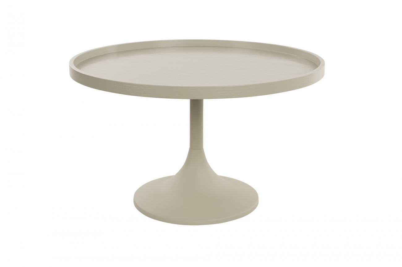 Soffbord 'Jason' Ø69 cm - Beige