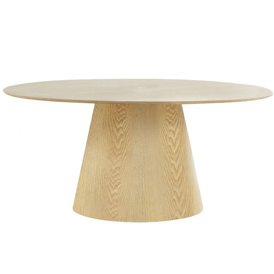 matbord 'bolton' ovalt 160cm - ek