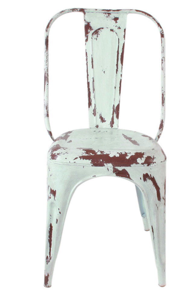 Stol 'Montmartre' - Vintage/Turkos