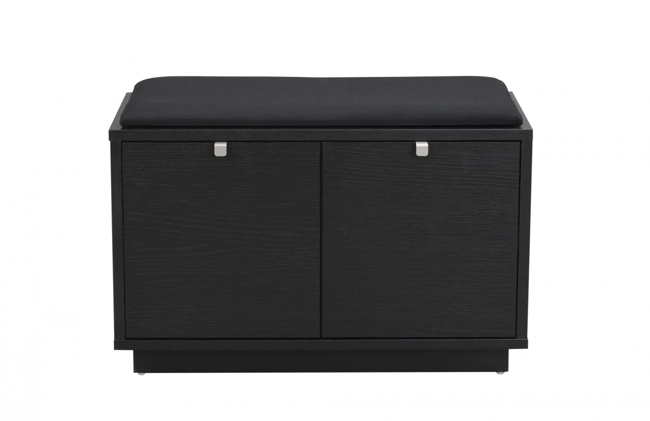 Bänk 'Confetti' 70cm - Svart