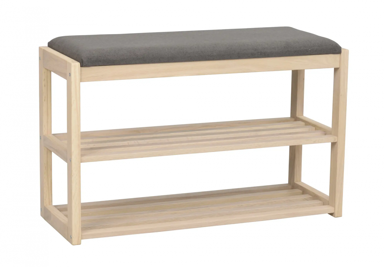 Skoställ 'Confetti' - Vitpigmenterad/Mörkgrå