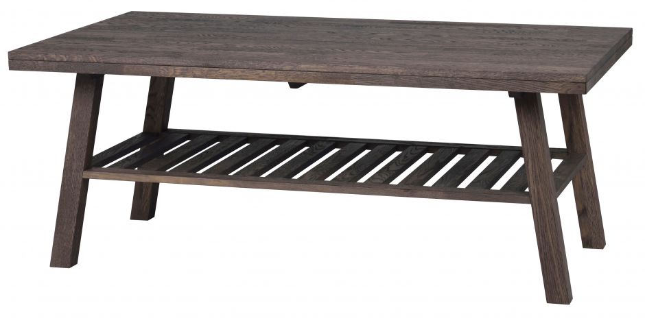 soffbord 'brooklyn'0x75cm - mörk brun