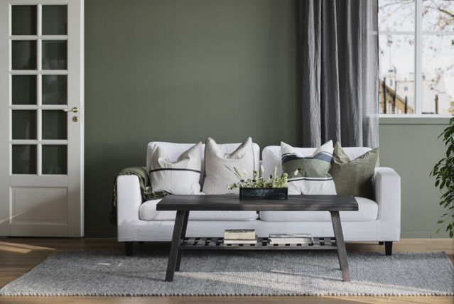 Soffbord 'Brooklyn' 130x75cm - Mörk brun