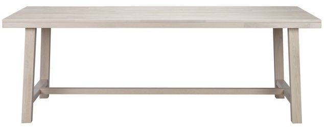 matbord 'brooklyn' 220x95cm - vitpigmenterad