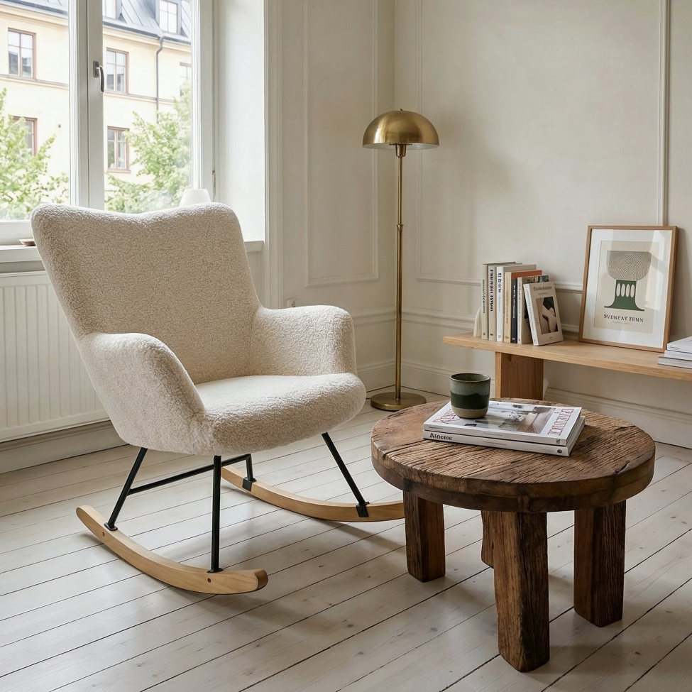 Soffbord 'Birka' 58x58cm - Vintage