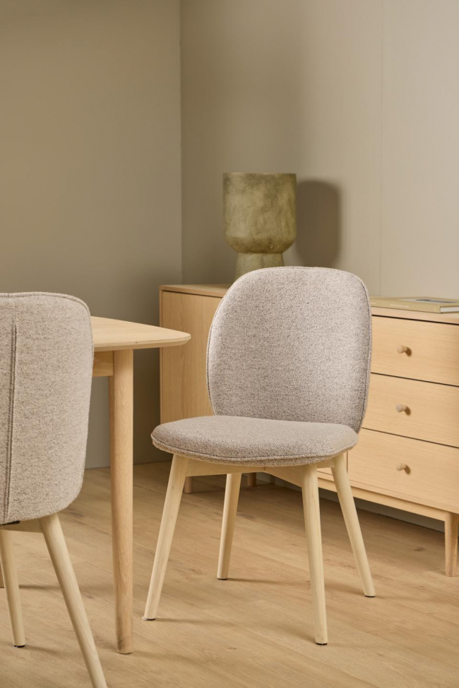 Stol 'Cindy'- Beige