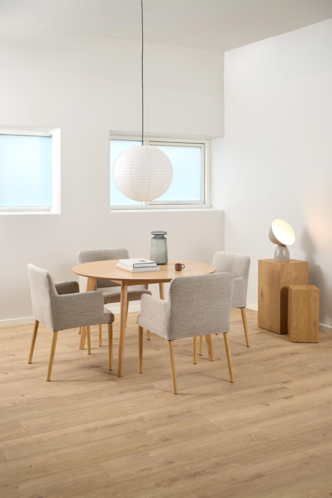 Matbord 'Roxby' Runt 120x76cm - Natur