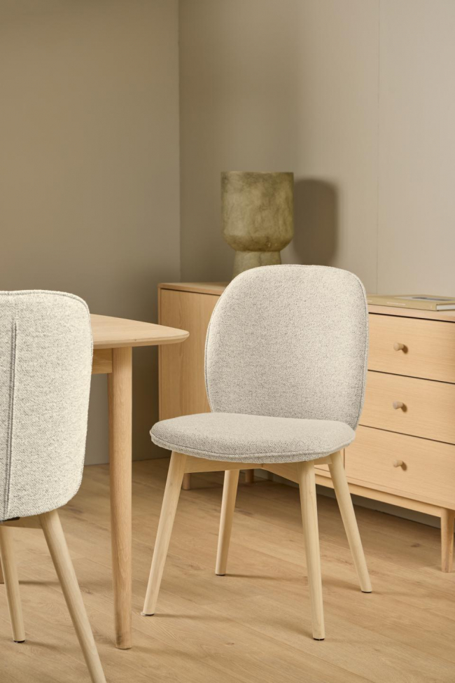 Stol 'Cindy' - Ljus Beige