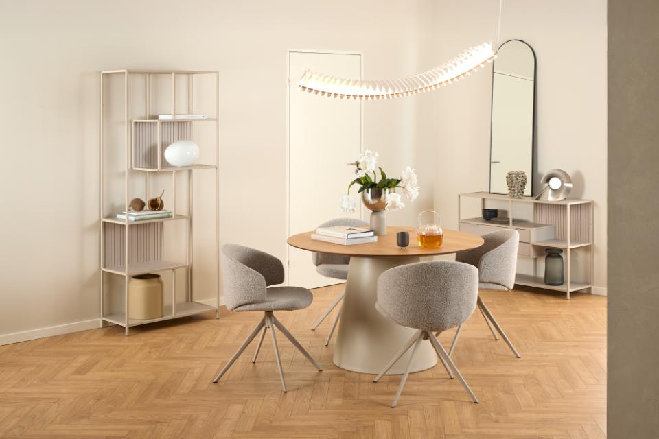 Stol 'Ella' - Ljus Beige